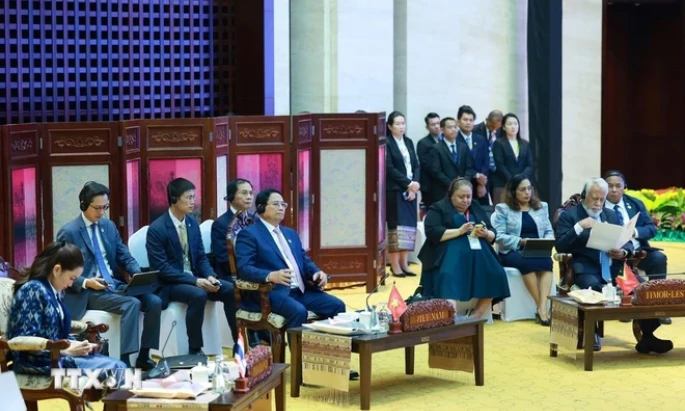 Prime Minister Pham Minh Chinh raises East Sea issue and solutions for Myanmar