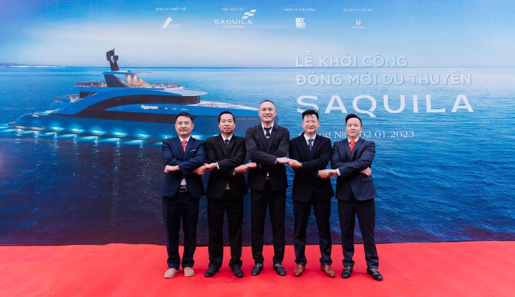 Young businessmen in Quang Ninh have joined forces to develop a series of super yacht projects on Ha Long Bay.