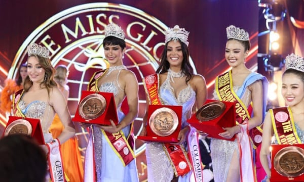 Kolumbianische Schönheit gewinnt die Krone von Miss Globe 2024, Do Ha Trang ist Vierter auf dem zweiten Platz