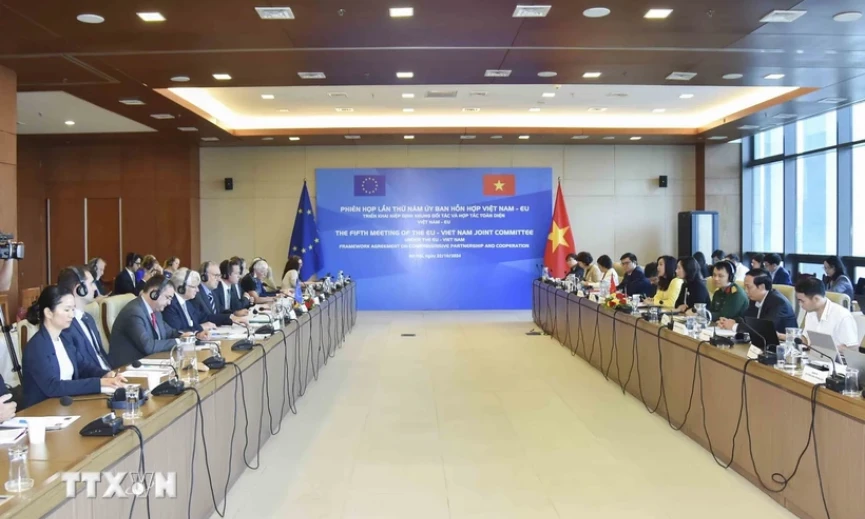 Joint press release on the 5th meeting of the Vietnam-EU Joint Committee