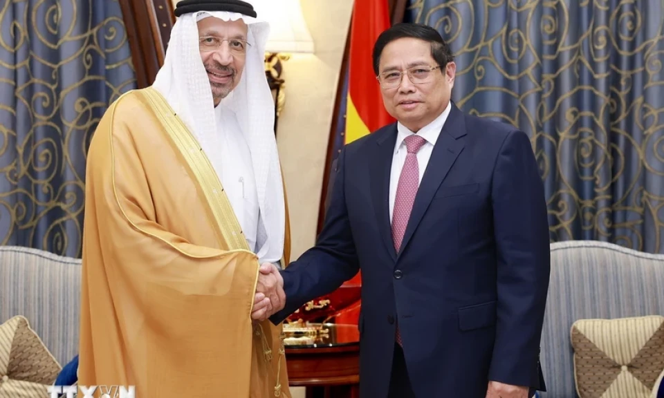 Promover negociaciones rápidas sobre un acuerdo de protección de inversiones entre Vietnam y Arabia Saudita