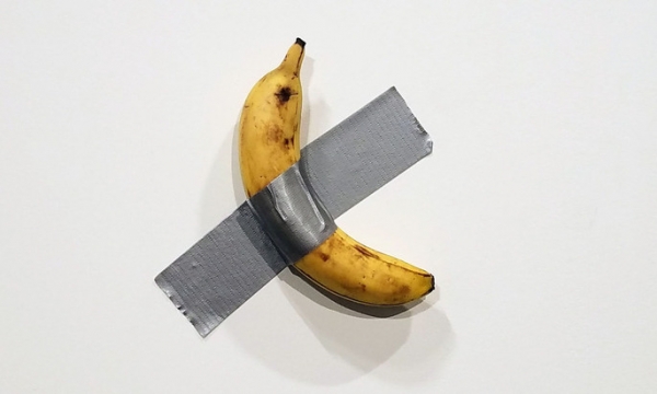 'Banana on the wall' artwork valued at 1.5 million USD