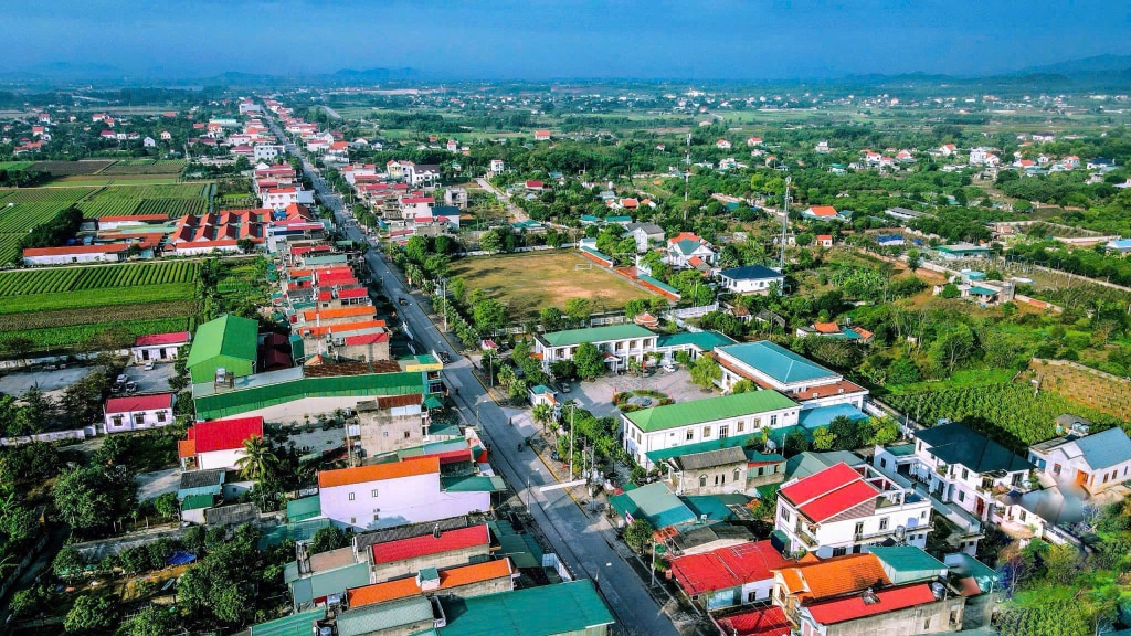 គំរូសាងសង់ជនបទថ្មីនៅឃុំ Binh Khe ។