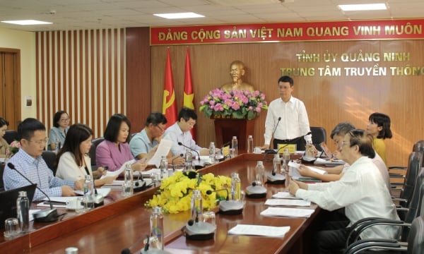 Deploying the judging of the 5th Quang Ninh Provincial Party Building Journalism Award - 2024