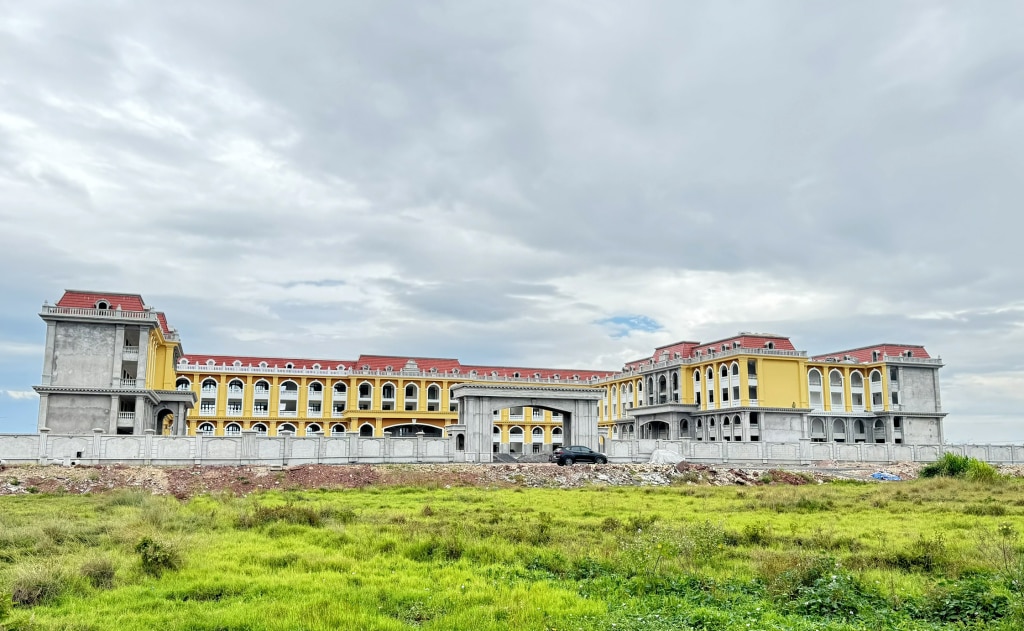 Die Hai Ha Secondary School befindet sich in der Endphase.