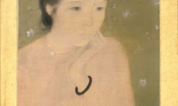 Auction of rare paintings by famous painter Tran Van Can