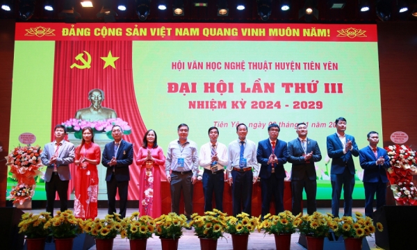 Đại hội Hội Văn học Nghệ thuật huyện Tiên Yên lần thứ III, nhiệm kỳ 2024-2029