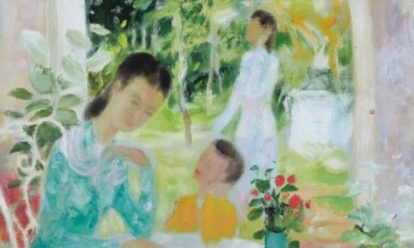 Vente aux enchères de tableaux d'un célèbre artiste indochinois