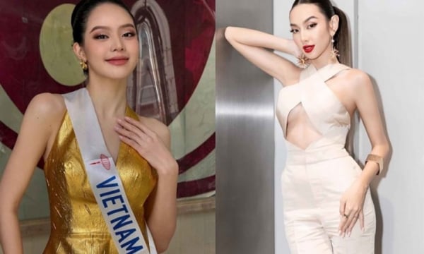 The contrast between Miss Thanh Thuy and Miss Thuy Tien