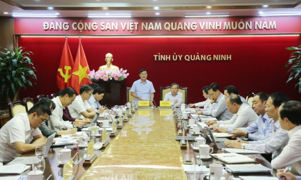 Đoàn khảo sát Ban Kinh tế Trung ương làm việc với tỉnh Quảng Ninh