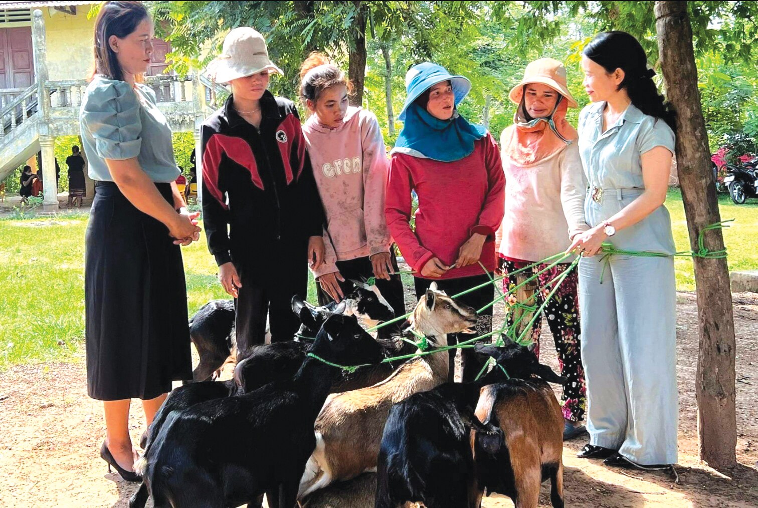 Promoting the role of women in new rural construction