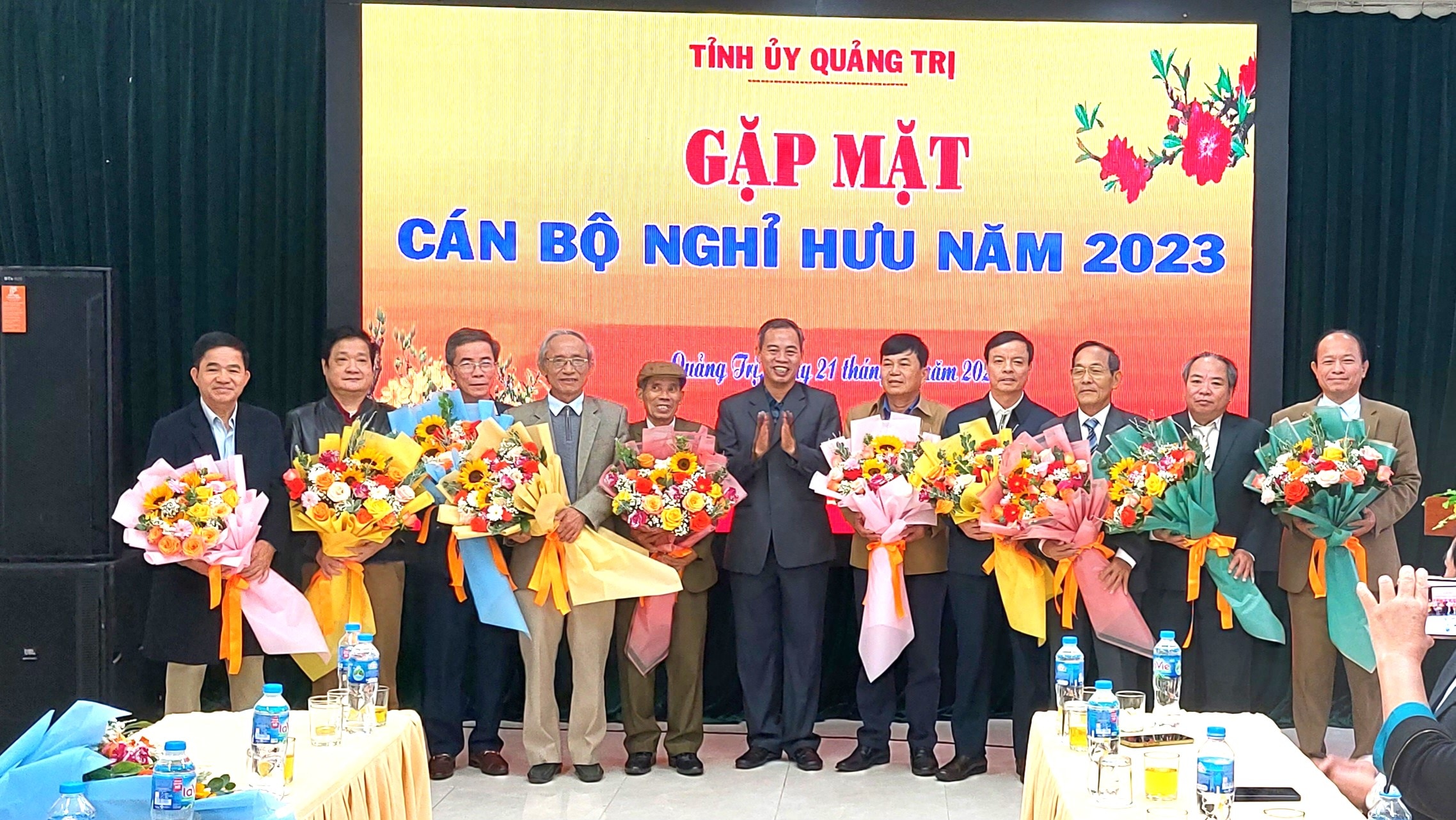 Gặp mặt cán bộ diện Ban Thường vụ Tỉnh ủy quản lý đến tuổi nghỉ hưu