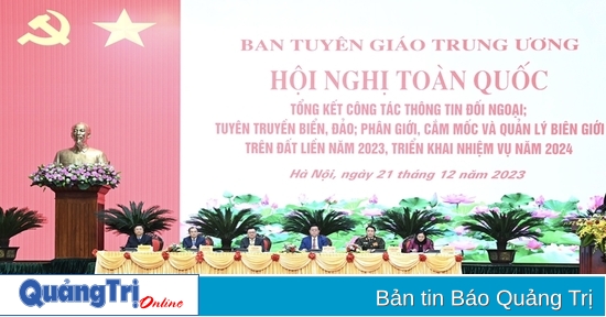 Đẩy mạnh thông tin đối ngoại, tuyên truyền biển, đảo và phân giới, cắm mốc