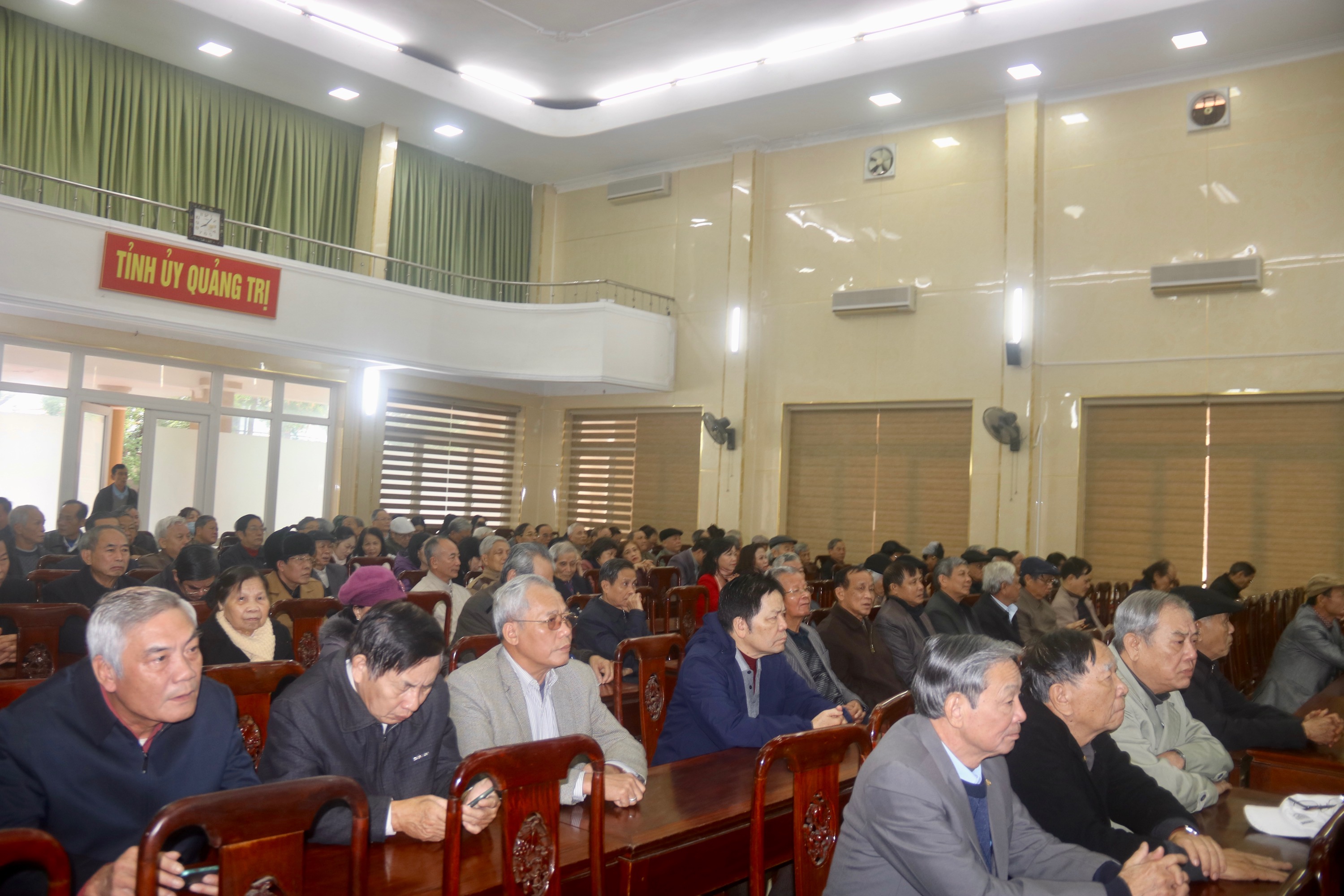 Periodic information for retired officials under the management of the Provincial Party Standing Committee in Dong Ha City