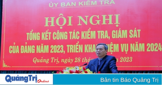 Ủy ban kiểm tra các cấp cần tích cực kiểm tra, giám sát, giải quyết các vụ việc liên quan đến tham nhũng, tiêu cực