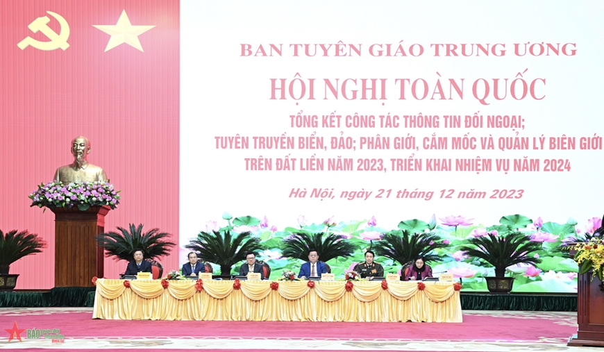 Đẩy mạnh thông tin đối ngoại, tuyên truyền biển, đảo và phân giới, cắm mốc