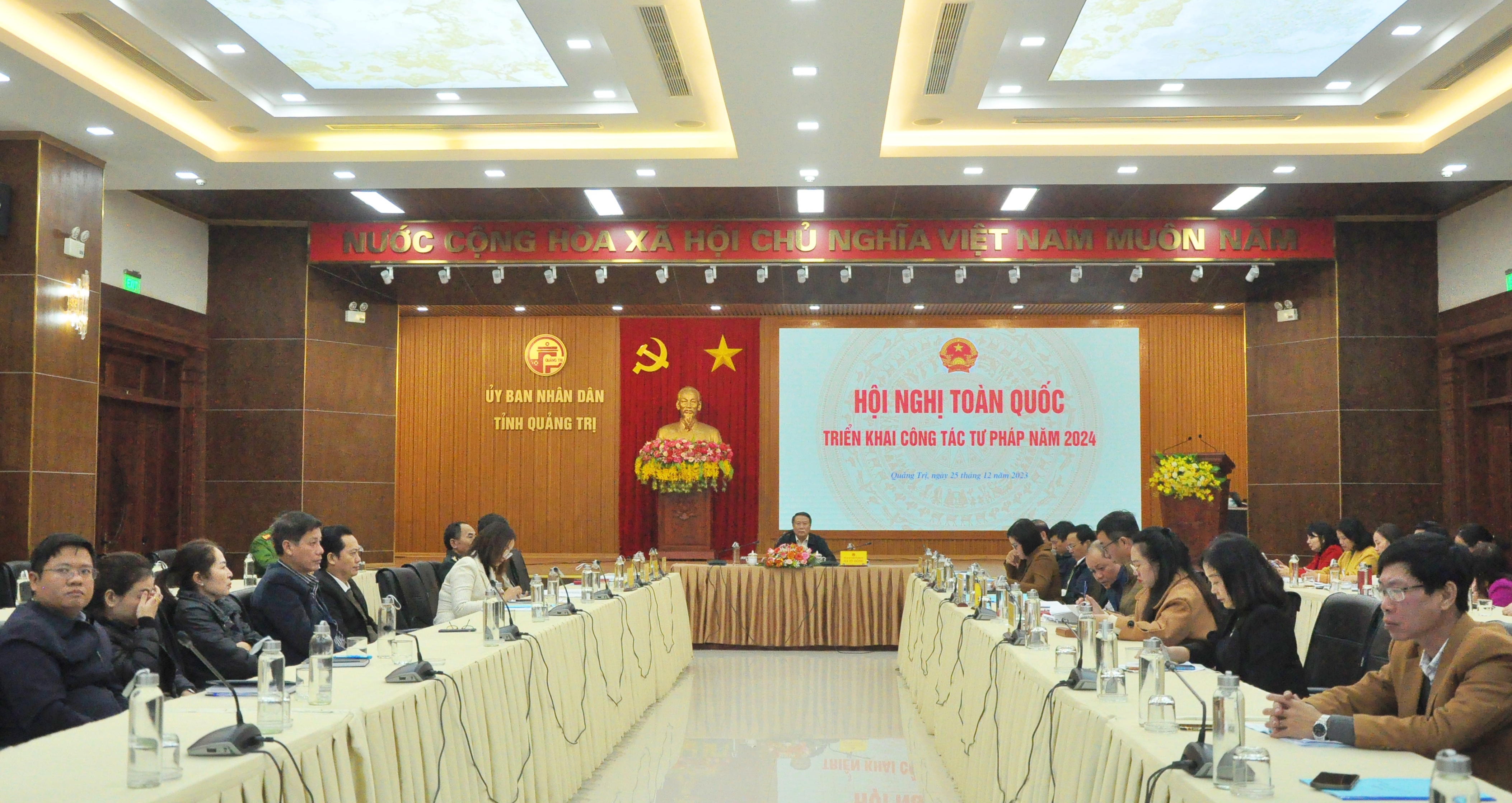 Hội nghị toàn quốc triển khai công tác tư pháp năm 2024