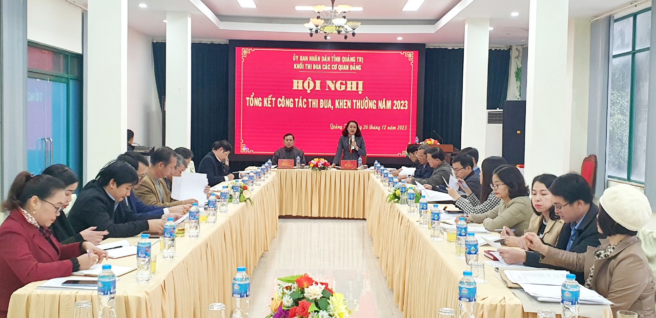 Khối thi đua các cơ quan đảng triển khai nhiệm vụ năm 2024