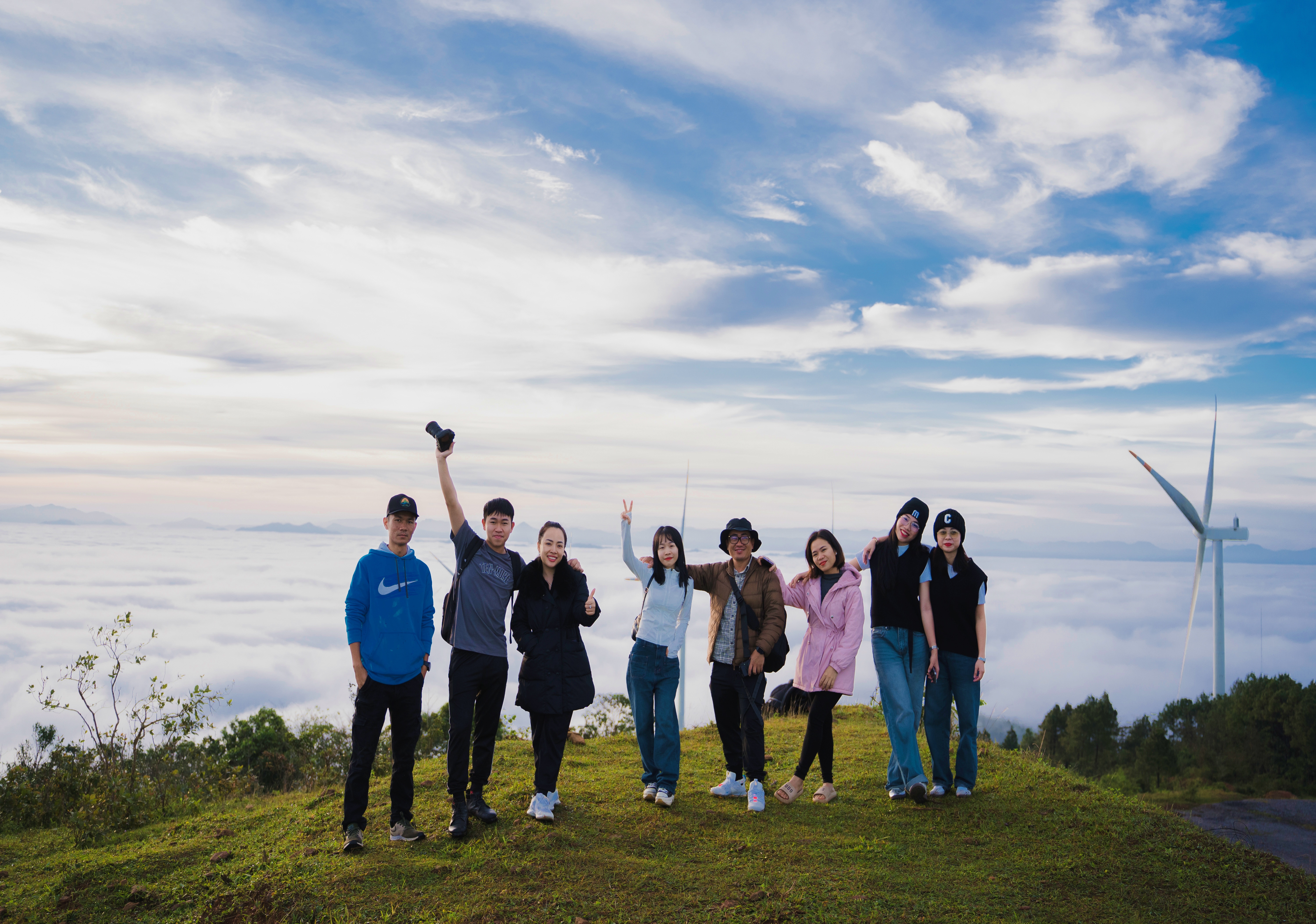 Chasse aux nuages ​​au milieu de la forêt de Quang Tri