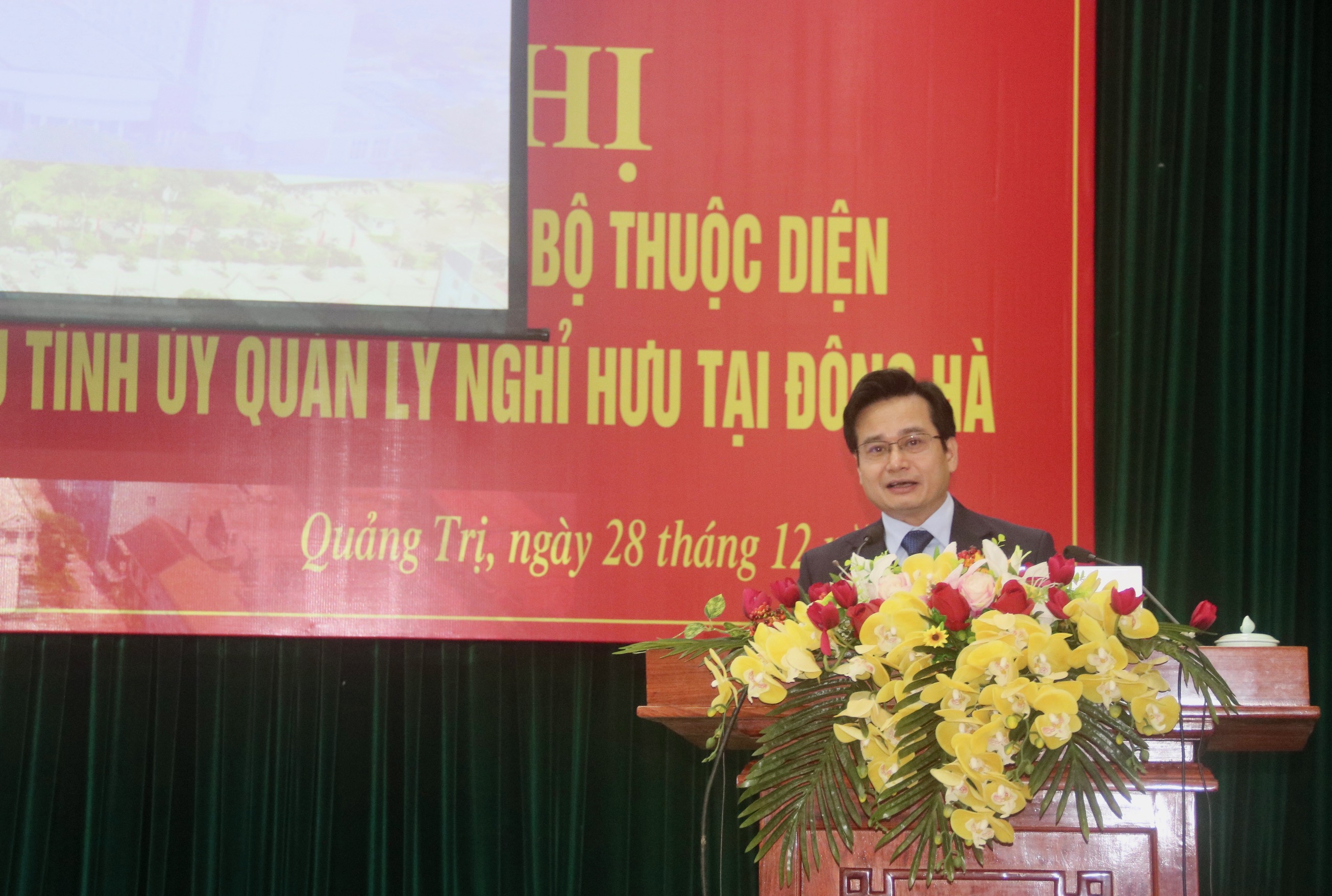 Thông tin định kỳ đối với cán bộ thuộc diện Ban Thường vụ Tỉnh ủy quản lý nghỉ hưu trên địa bàn TP. Đông Hà