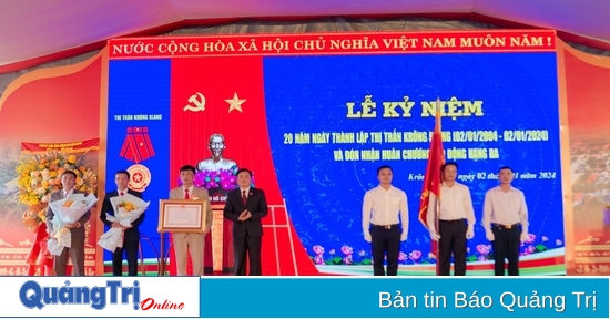 Thị trấn Krông Klang kỷ niệm 20 năm thành lập