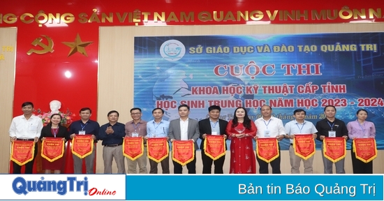 Khai mạc Cuộc thi khoa học kỹ thuật cấp tỉnh dành cho học sinh trung học năm học 2023