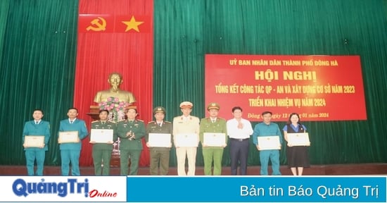 Đông Hà: Triển khai nhiệm vụ quốc phòng