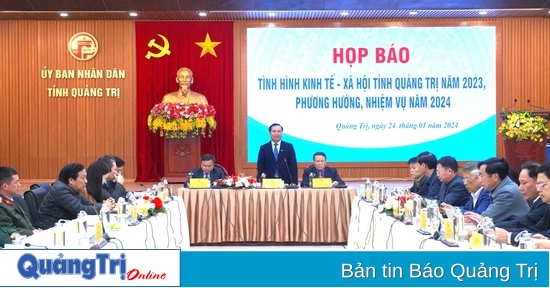 Họp báo về tình hình kinh tế