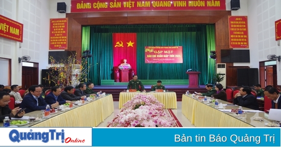 Quang Tri Border Guard: Meeting with the press at the beginning of the Year of the Dragon