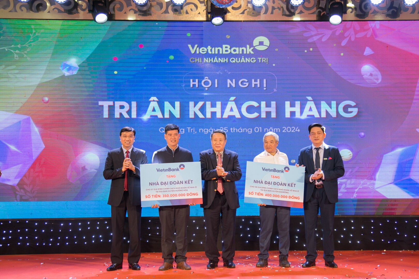 VietinBank chi nhánh Quảng Trị gặp mặt tri ân khách hàng năm 2024