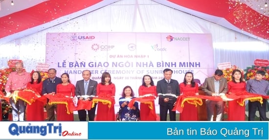 Remise des abris aux femmes et aux filles handicapées