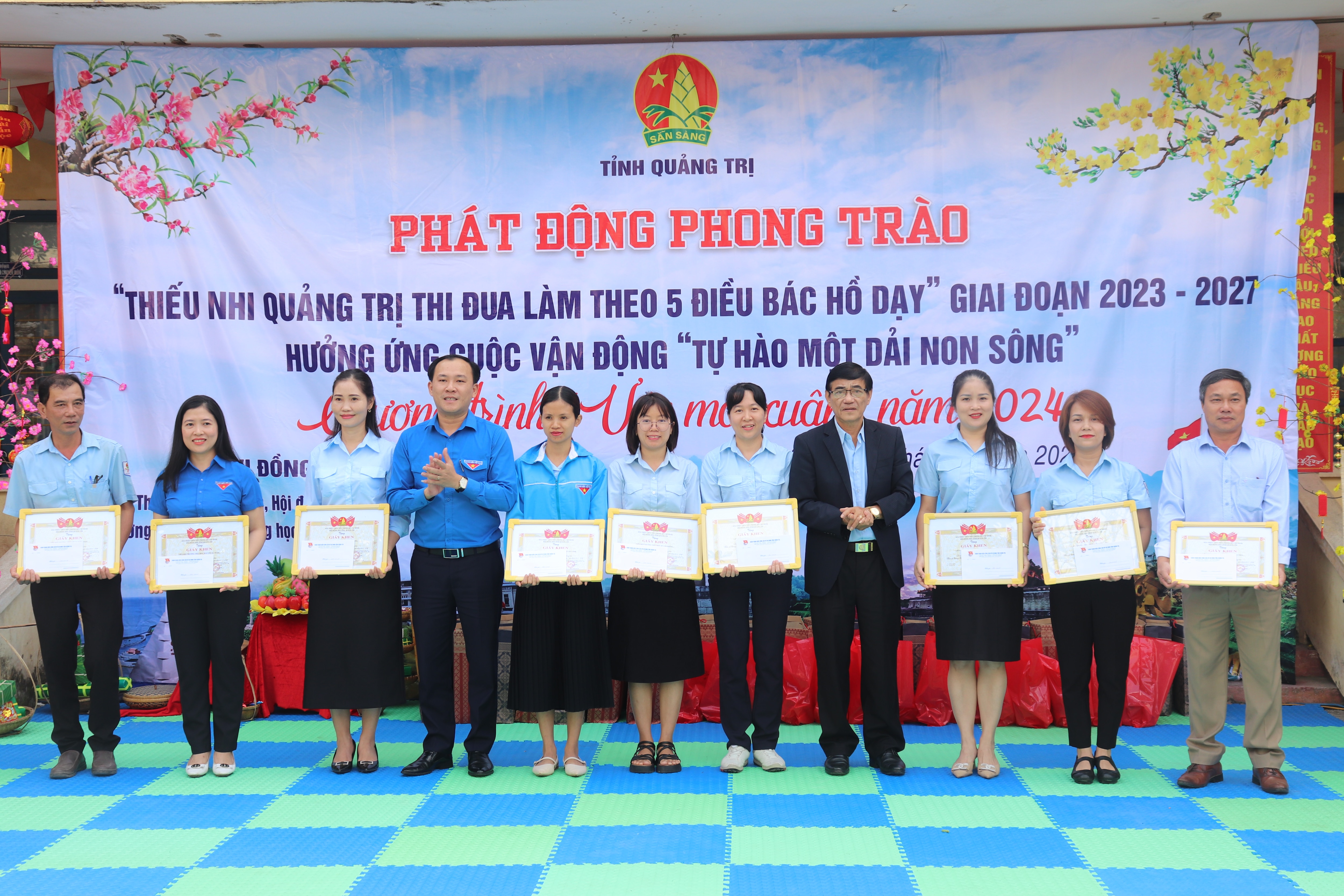 Phát động phong trào “Thiếu nhi Quảng Trị thi đua làm theo 5 điều Bác Hồ dạy” giai đoạn 2023 - 2027