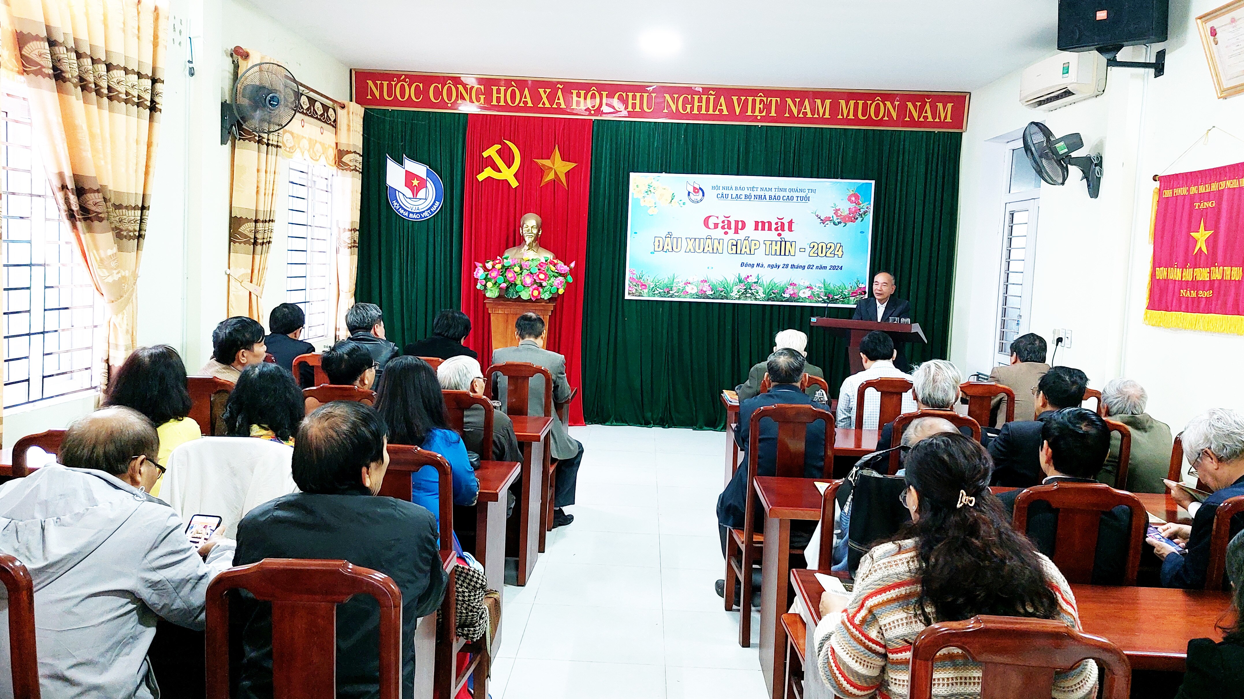 Senior Journalists Club meets at the beginning of Spring Giap Thin - 2024