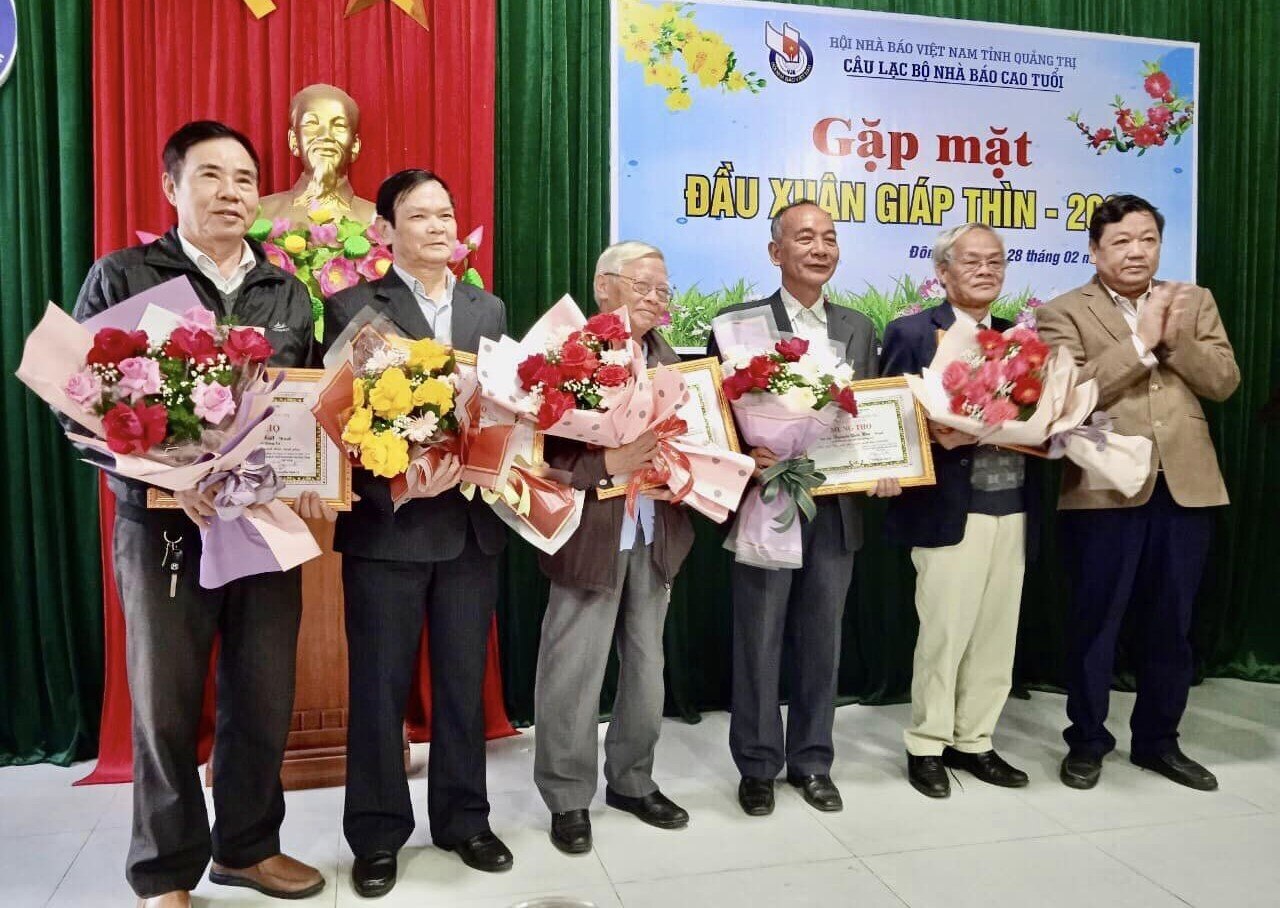 Senior Journalists Club meets at the beginning of Spring Giap Thin - 2024