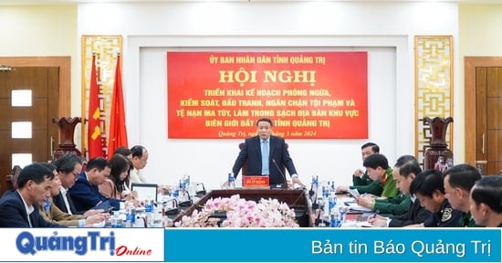 Déploiement d'un plan de prévention et de lutte contre la criminalité et la toxicomanie dans la zone frontalière terrestre de la province de Quang Tri