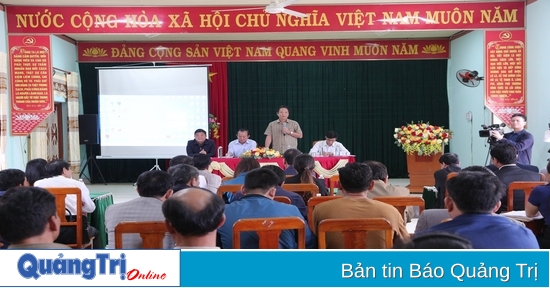 Đối thoại thành với 24 hộ dân bị ảnh hưởng từ công trình Bãi tắm cộng đồng xã Trung Giang