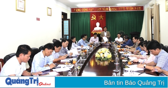 Ban Kinh tế - Ngân sách HĐND tỉnh làm việc với Sở Tài nguyên và Môi trường về tình hình triển khai một số dự án trên địa bàn