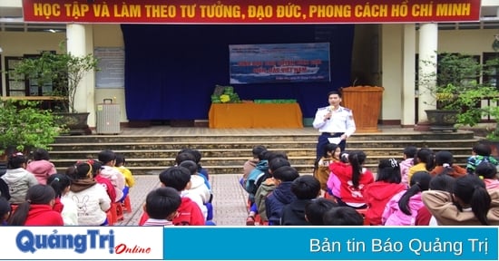 Tiết học  giáo dục chủ quyền biển, đảo Việt Nam