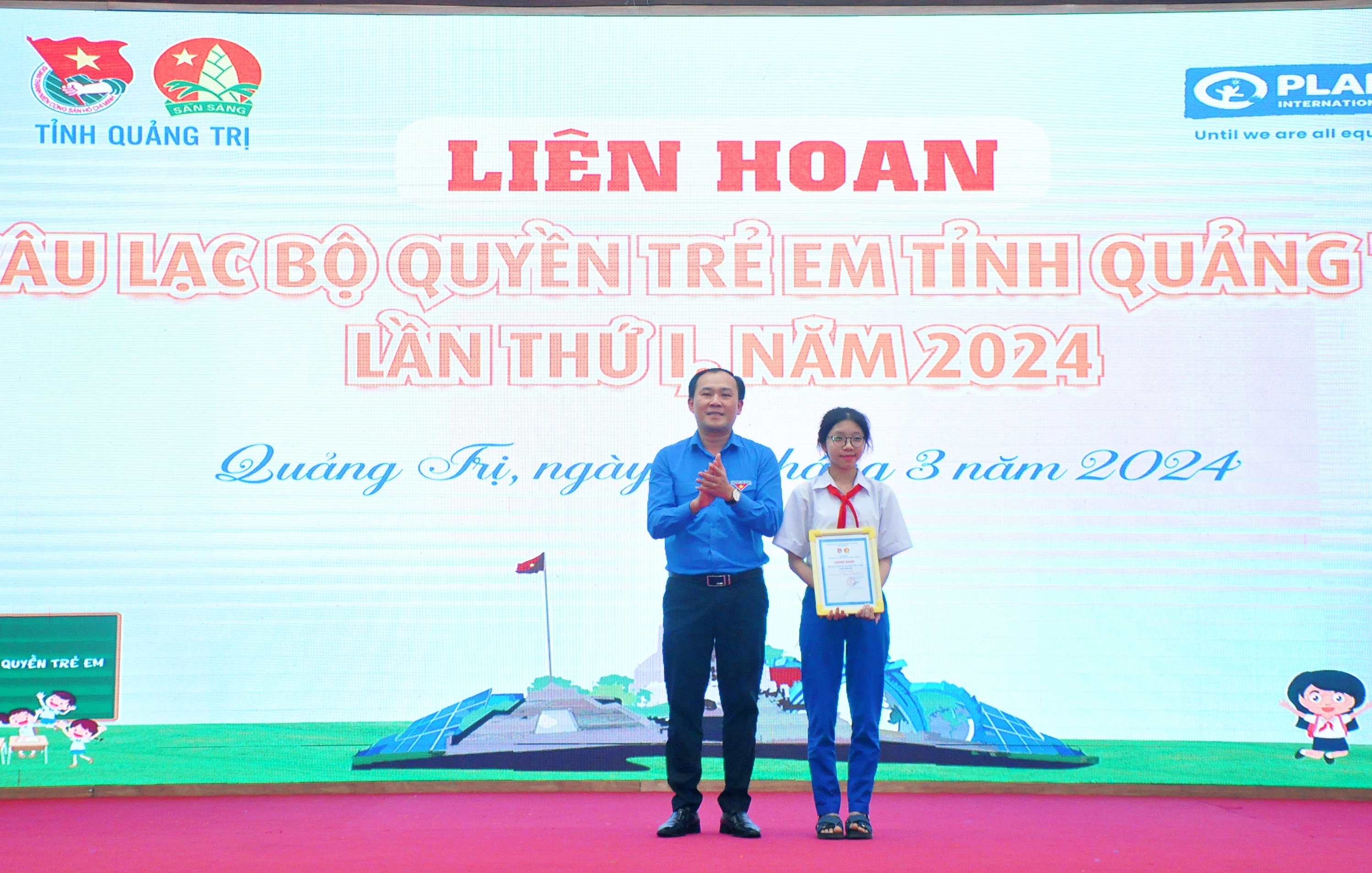 Chung kết liên hoan Câu lạc bộ Quyền trẻ em tỉnh lần thứ I