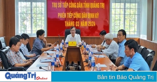 UBND tỉnh tiếp công dân định kỳ tháng 3/2024