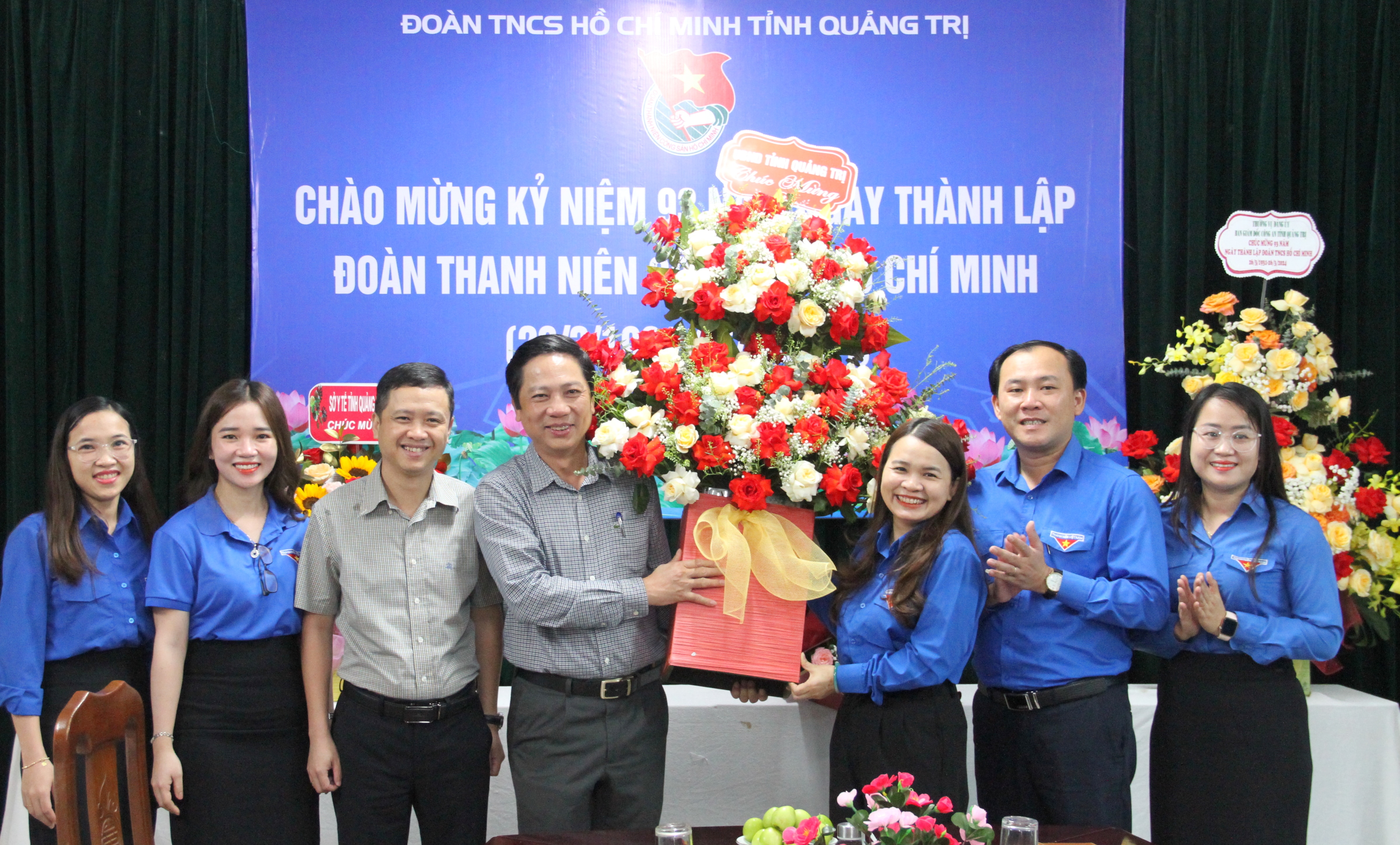 Lãnh đạo tỉnh chúc mừng Tỉnh đoàn nhân kỷ niệm 93 năm Ngày thành lập Đoàn TNCS Hồ Chí Minh