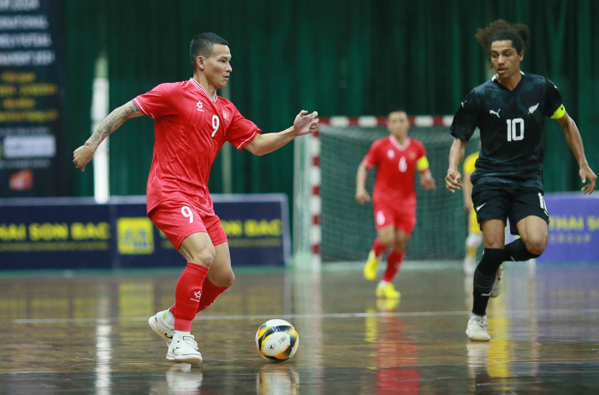 ĐT Futsal Việt Nam đánh rơi chiến thắng trước New Zealand