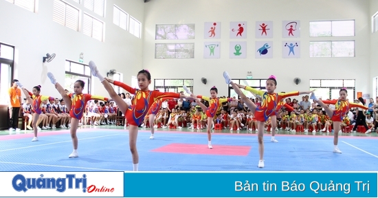 Primary school aerobics, 7th Provincial Phu Dong Sports Festival