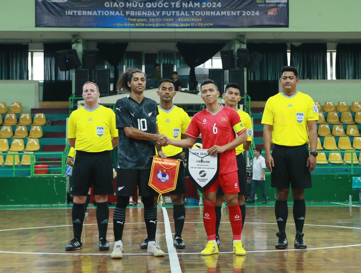 ĐT Futsal Việt Nam đánh rơi chiến thắng trước New Zealand