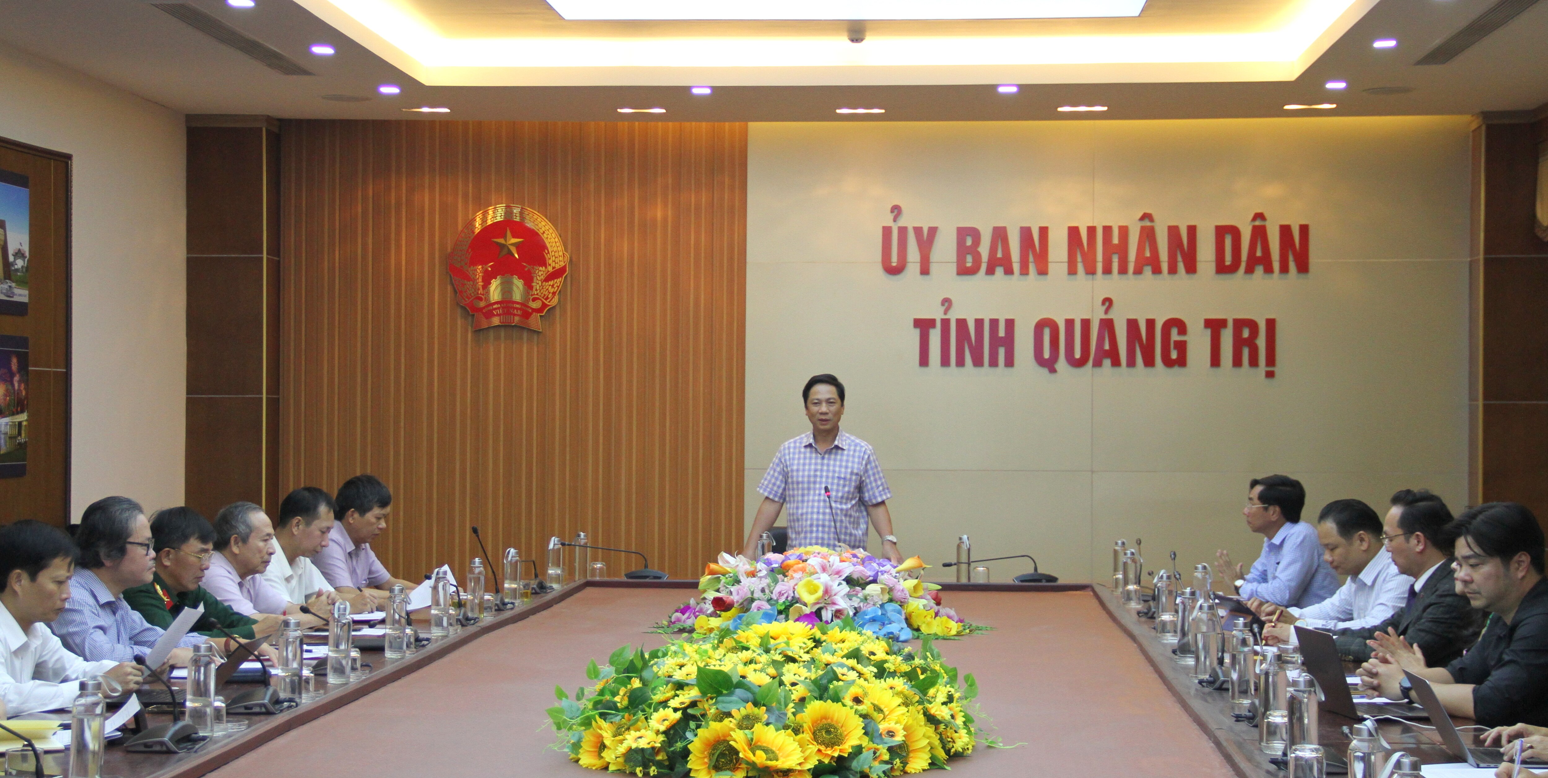 Họp bàn tổ chức Chương trình Hòa nhạc quốc tế - Giai điệu Hòa bình