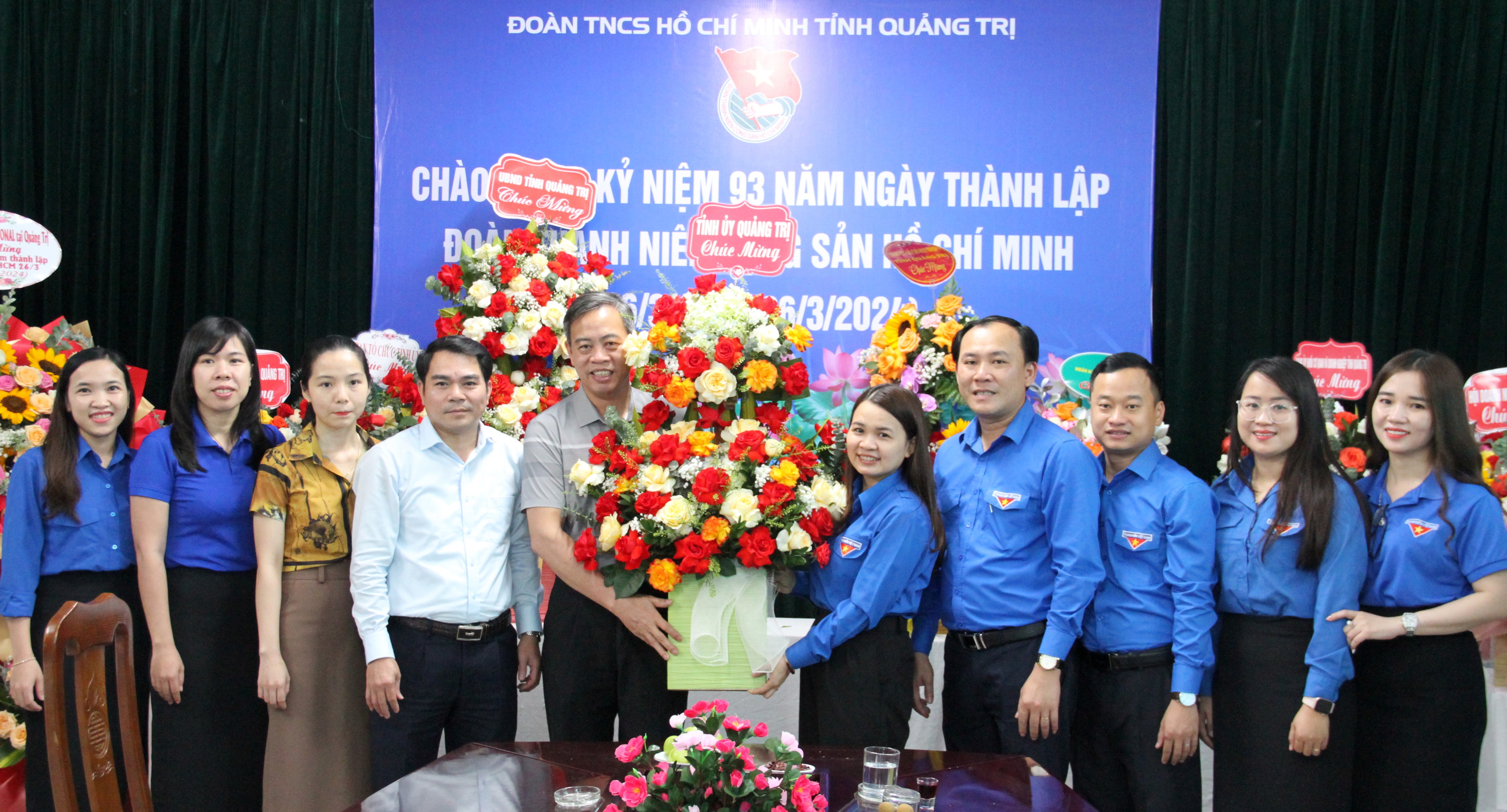 Lãnh đạo tỉnh chúc mừng Tỉnh đoàn nhân kỷ niệm Ngày thành lập Đoàn TNCS Hồ Chí Minh