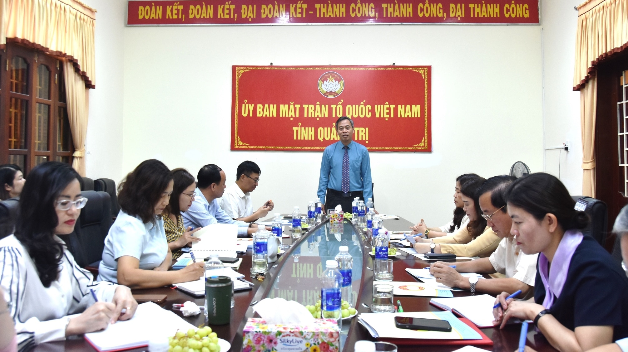 Thường trực Tỉnh ủy làm việc với Ban Thường trực Ủy ban MTTQ Việt Nam tỉnh