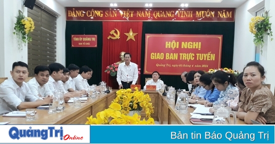 Ban Tổ chức Trung ương triển khai nhiệm vụ công tác tổ chức xây dựng Đảng quý II/2024