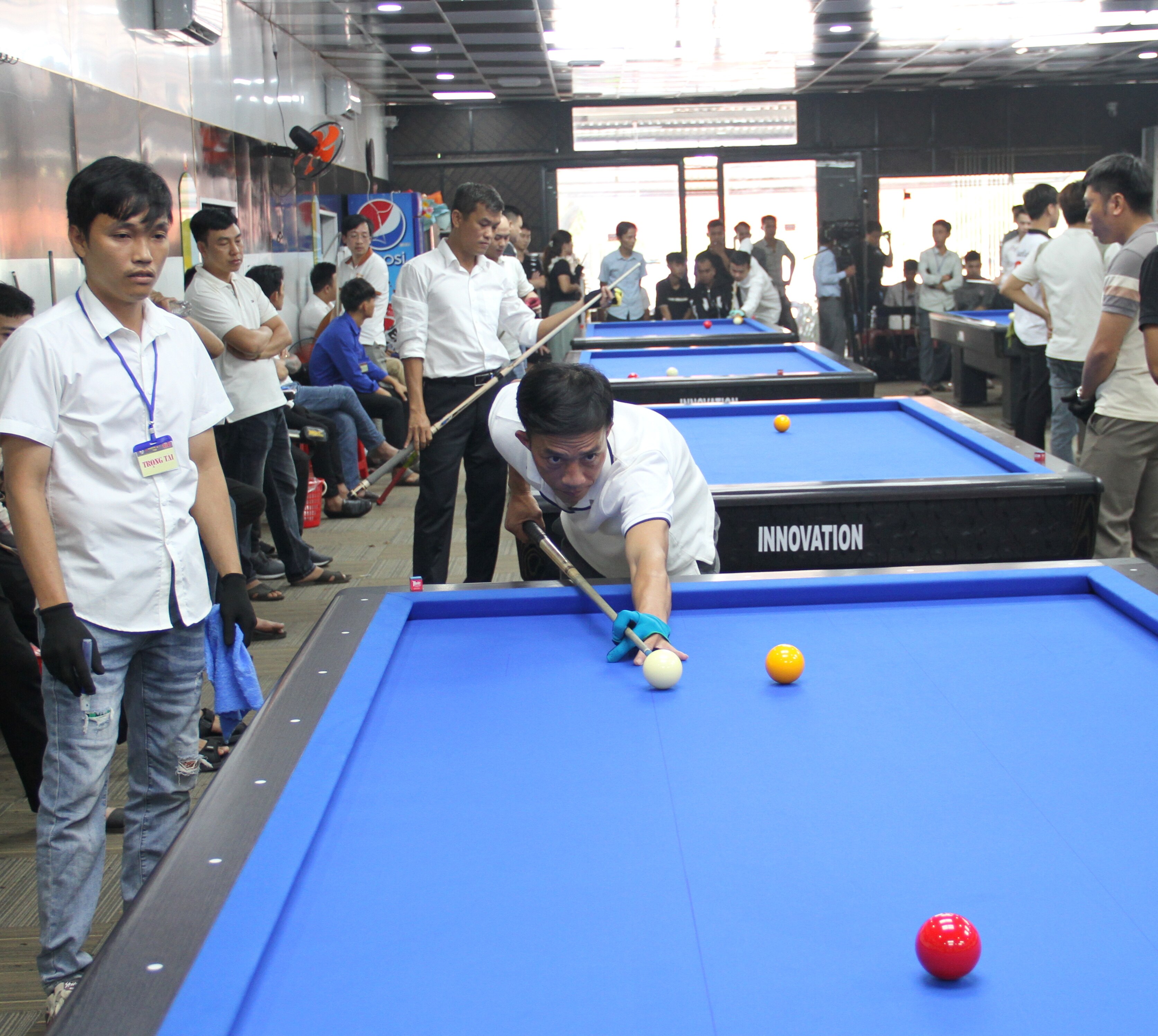 76 cơ thủ tranh tài tại Giải Billiards Cader 47/2 miền Trung-Tây Nguyên “Thống nhất non sông” tranh Cup CLB Billiards 68 năm 2024