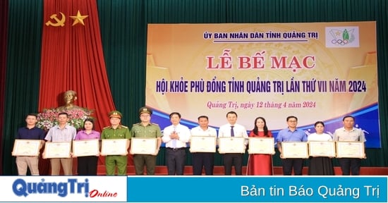 Bế mạc Hội khỏe Phù Đổng tỉnh Quảng Trị lần thứ VII năm 2024